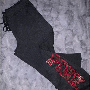 VS PINK Everyday Lounge Boyfriend Pants